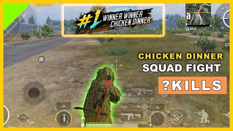 Squad Fight for Chicken Dinner | PUBG MOBILE