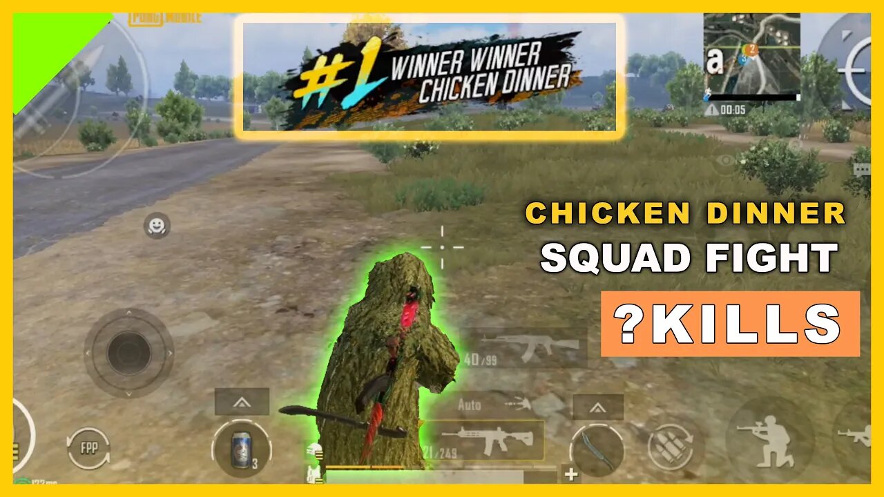 Squad Fight for Chicken Dinner | PUBG MOBILE