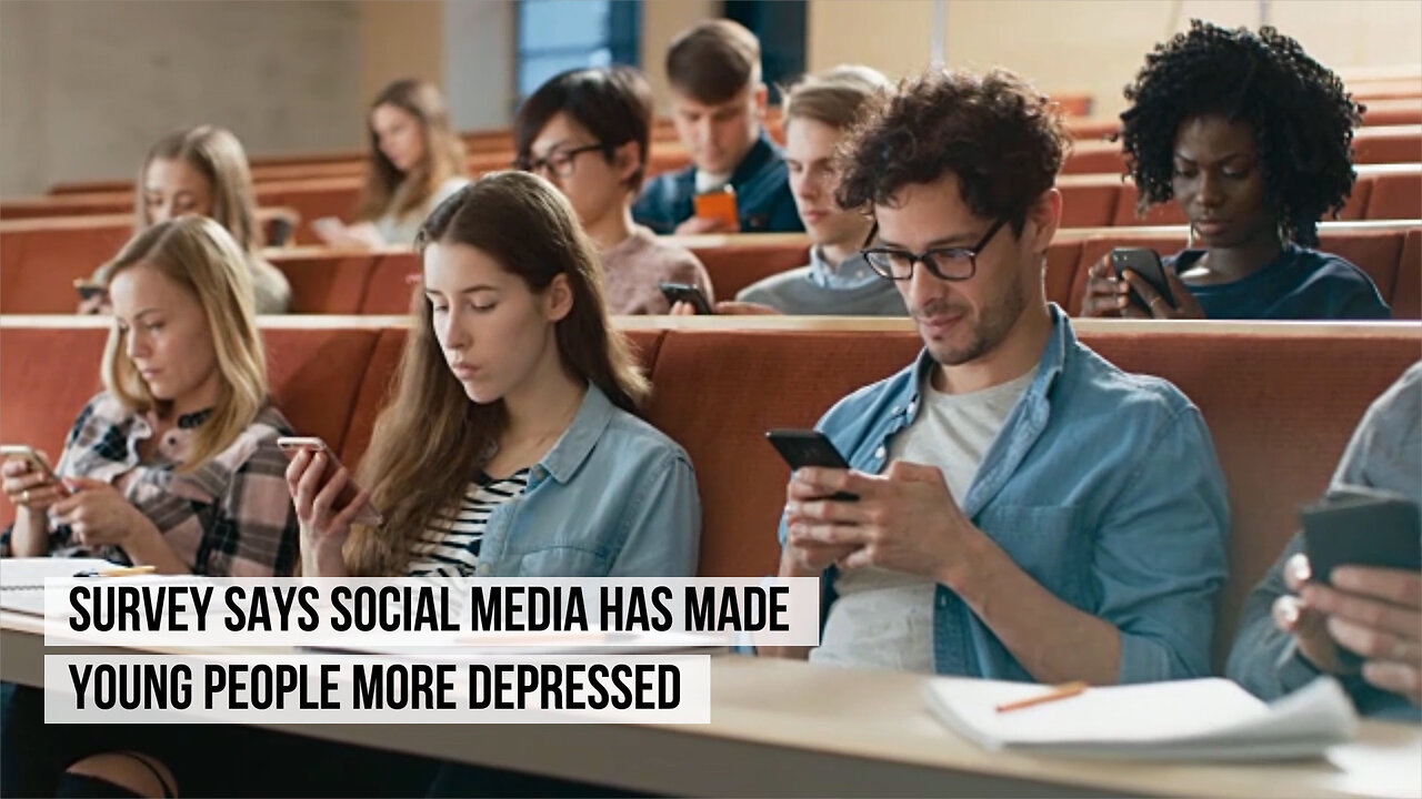 Survey says social media has made young people more depressed