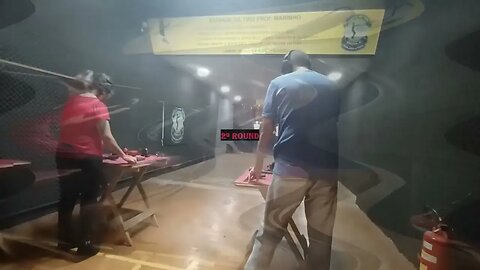 cal 9mm - Tiro ao Prato a 10 metros. É fácil ? NÃOOOO