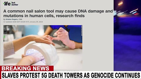 CNN CONFIRMS PURPLE LIGHTS CAUSE CANCER...