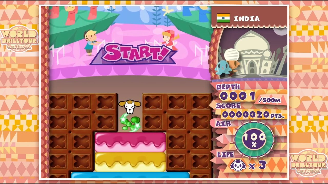 Let's Play: Mr. Driller - DrillLand (World Tour Mode) (PC/Steam)