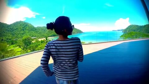Free Stock Footage 4k Videos NCV NoCopyrightVideos Vacation, Balcony, Girl