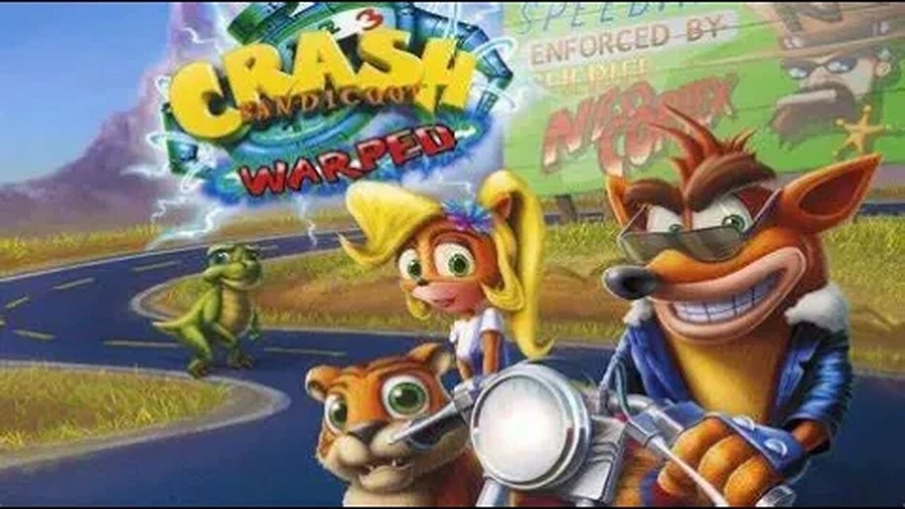 LIVE: CRASH BANDICOOT 3 WARPED (N SANE TRILOGY) no XBOX SERIES S