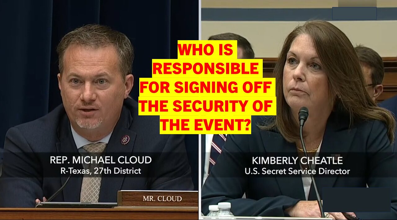 Rep. Michael Cloud (R-TX): Who Signed Off The Security Clearance?