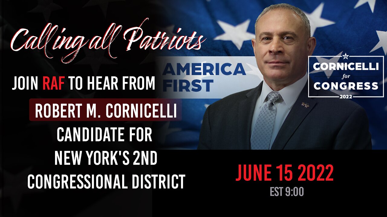 Red America First 6-15-22 interview with Captain Robert Cornicelli