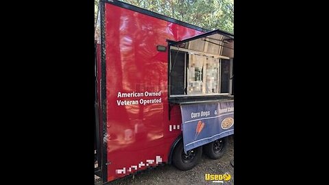 Like New - 2023 8.5' x 16' Kitchen Food Trailer | Food Concession Trailer for Sale in Tennessee!