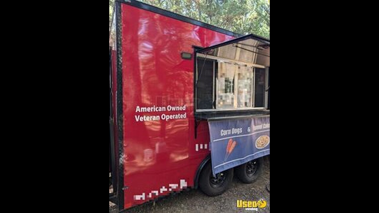 Like New - 2023 8.5' x 16' Kitchen Food Trailer | Food Concession Trailer for Sale in Tennessee!