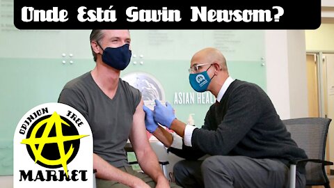 Gavin Newsom teria sumido devido a reação adversa grave da vacina