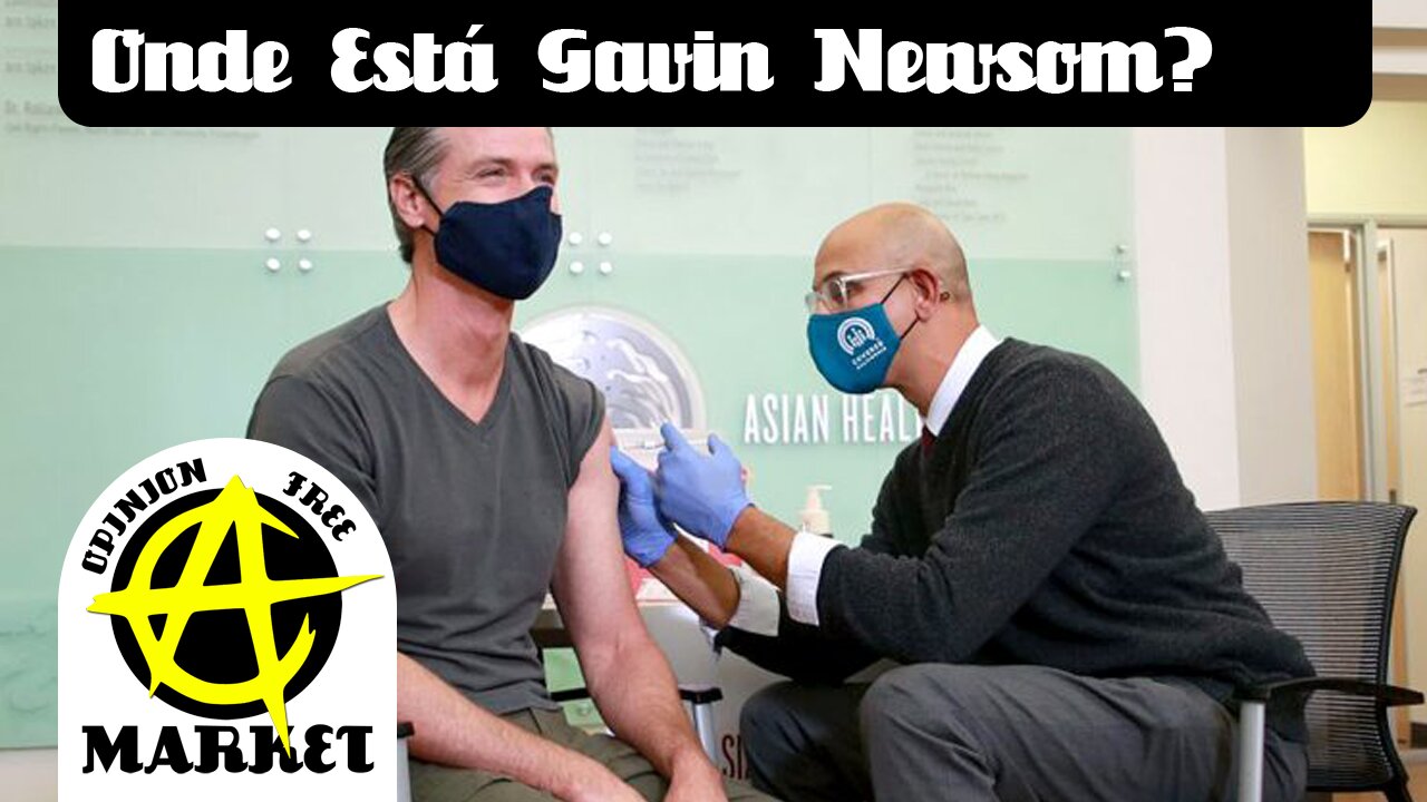Gavin Newsom teria sumido devido a reação adversa grave da vacina