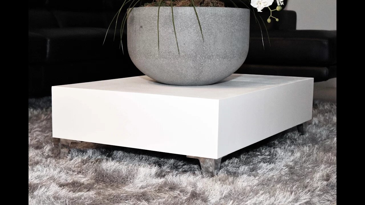 Low Profile Modern Coffee Table | How To Make