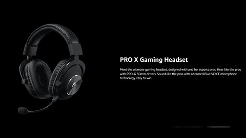 Logitech G Pro X Wired Gaming Headset