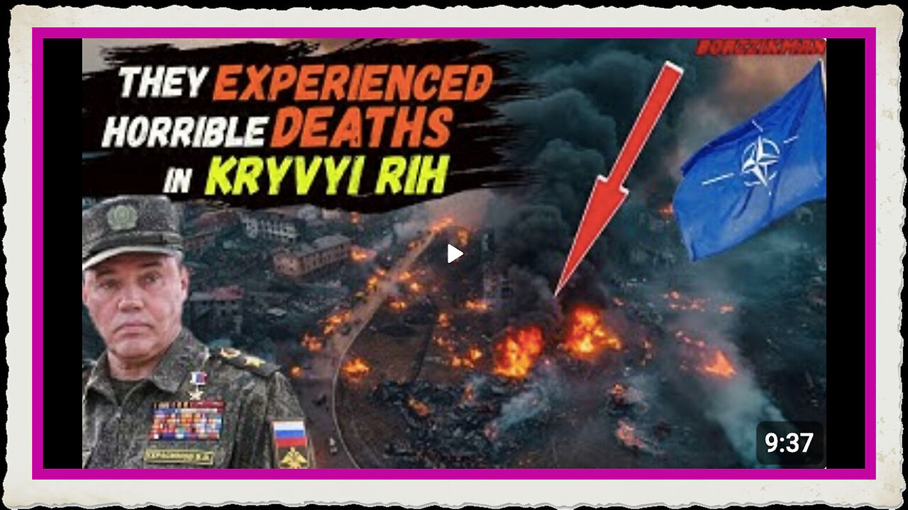 Hotel DRUZBA Along With British and U.S. Officers Was Wiped Out In KRYVYI RIH┃RUS Entered SELIDOVO