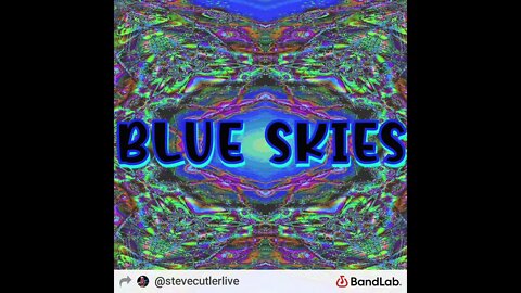 blue skies a cover by Steve Cutler Live