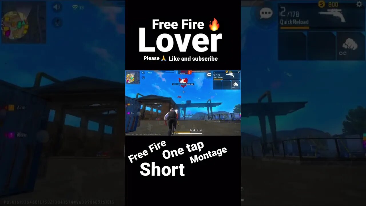 Free fire one tap short montage 🧐