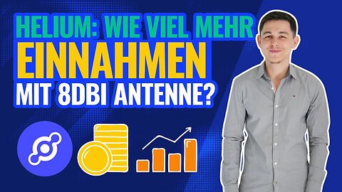 Helium Miner Verdienst mit der 8dbi Antenne | Vergleich zu 2,8 dbi Antenne