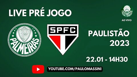 PRÉ-JOGO PALMEIRAS X SÃO PAULO. #PAULISTÃO