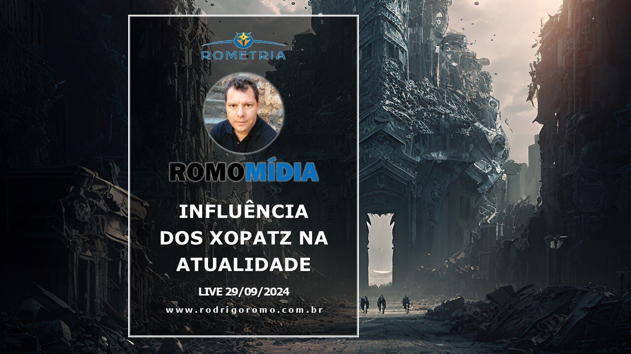 LIVE 29/09/2024 – INFLUÊNCIA DOS XOPATZ NA ATUALIDADE
