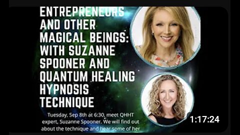 Entrepreneurs & Other Magical Beings; Becky Prater Interviews Suzanne Spooner QHHT