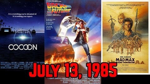 July 13th 1985 Gen X Time Capsule