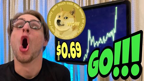 DOGECOIN STARTING TO BREAK OUT!!! ⚠️