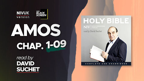 Sleep with God's Word: Read by Sir David Suchet | Amos with Black Screen Edition