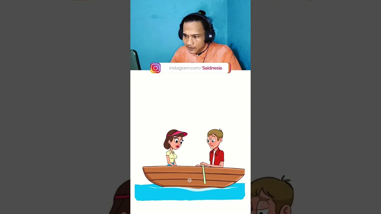 Dayung buntung | impossible date level 255 #saidnesia #game #shorts