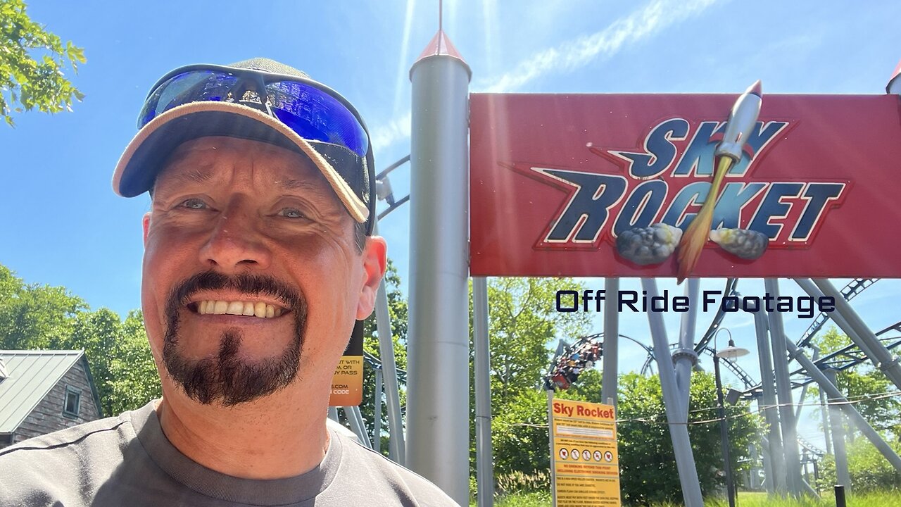 SKY ROCKET at KENNYWOOD, West Mifflin, Pennsylvania, USA [Off Ride Footage]