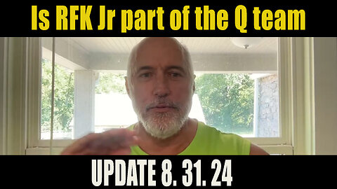 Is RFK Jr part of the Q team and did he jump ship from the plummeting Democrat ship