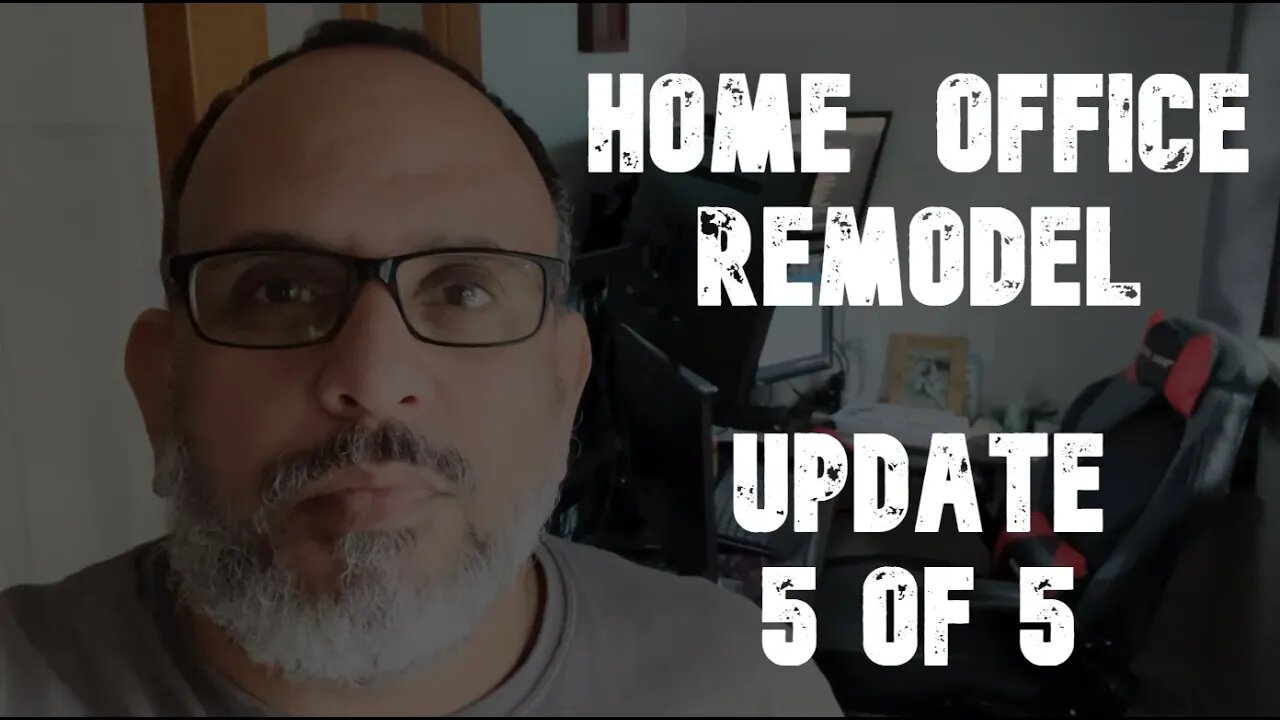 Home Office Remodel: Project 01 Update 5 of 5