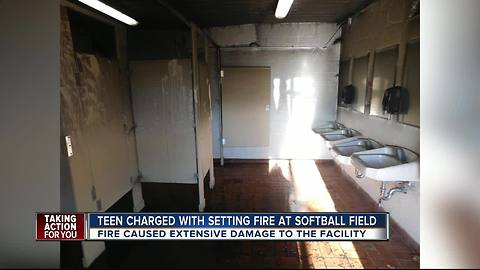 Teen admits to setting park pavilion on fire using lighter, toilet paper