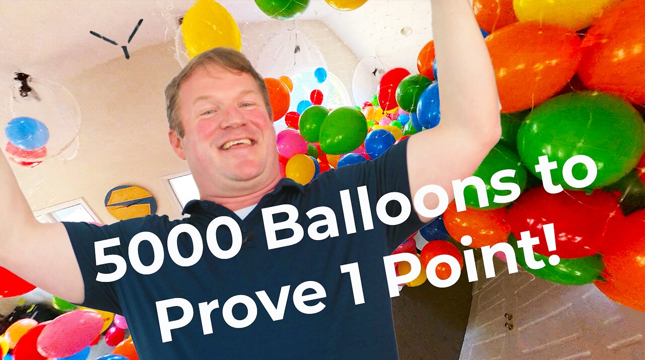 5000 Balloons to Prove One Point - Innovation Is Important