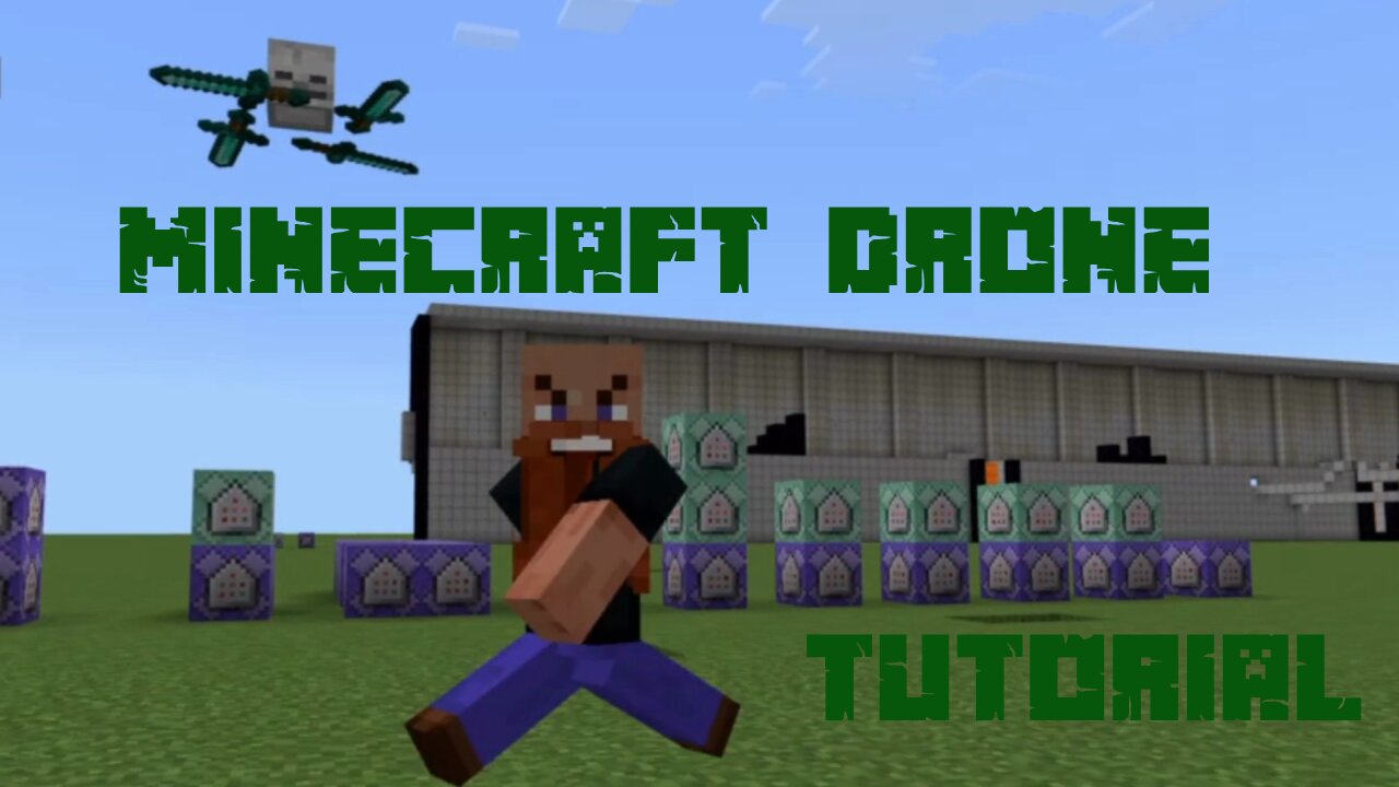 I made a working Spy Drone in Minecraft (No Mods) - Tutorial - Bedrock 1.21.2