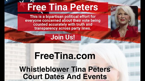 URGENT UPDATE! - [S]ELECTION CODE (Full Film) – NOTE: TINA PETERS TRIAL STARTS IN DAYS! WATCH & SHARE!!