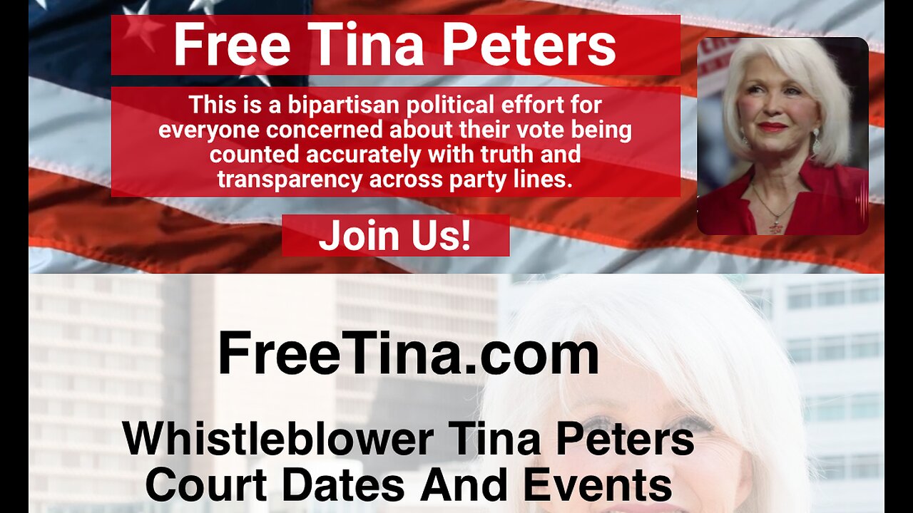 URGENT UPDATE! - [S]ELECTION CODE (Full Film) – NOTE: TINA PETERS TRIAL STARTS IN DAYS! WATCH & SHARE!!