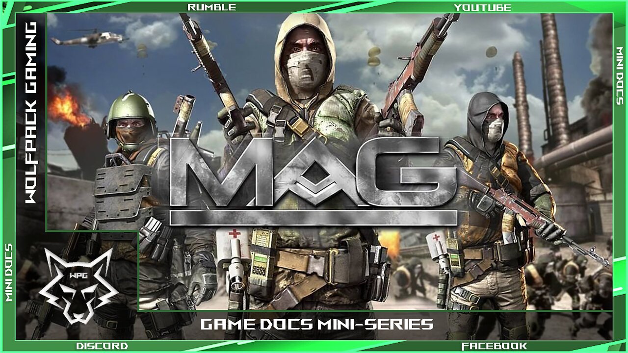 ⚡M.A.G -Massive Action Game , What Happened to this PS3 game? | Game Docs | Mini Series⚡