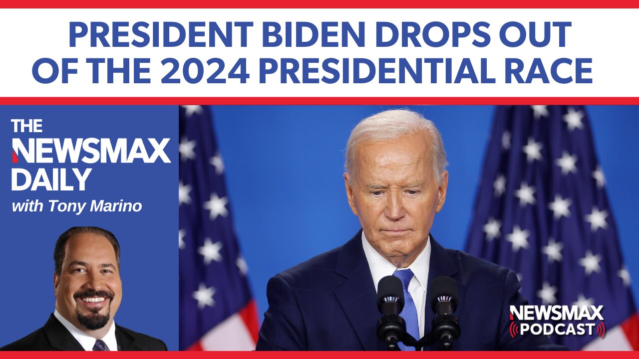 Biden steps down, Trump steps up | The NEWSMAX Daily (07/22/24)