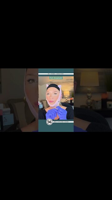 DIY Fat Dissolver Under My Chin #shorts #over50