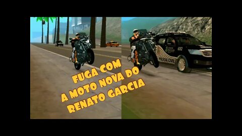 PEGUEI A NOVA MOTO DO RENATO GARCIA E DEI FUGA *R1250*