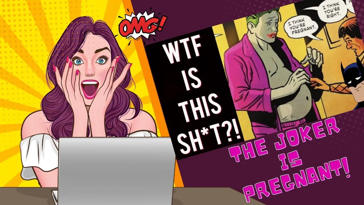 D.C.= Doing Cringe: The Joker Is Pregnant! #joker #dc #dccomics @johna.douglas9577
