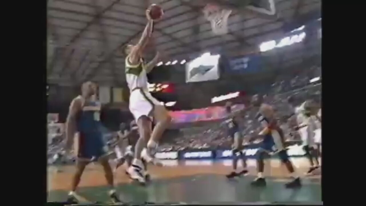 Detlef Schrempf 23 Points 4 Ast Vs. Warriors, 1994-95.