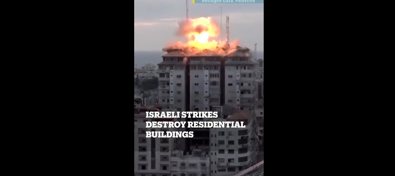 Israeli Airstrike of Occupied Residential Highrises