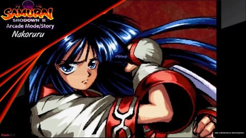 Samurai Shodown 3 - Arcade Mode/Story - Nakoruru