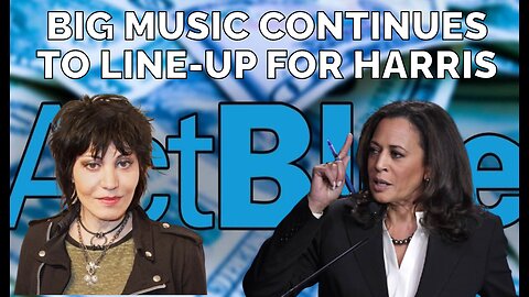 Joan Jett Sings For Kamala In Latest Effort From Big Music To Put Her Over The Top