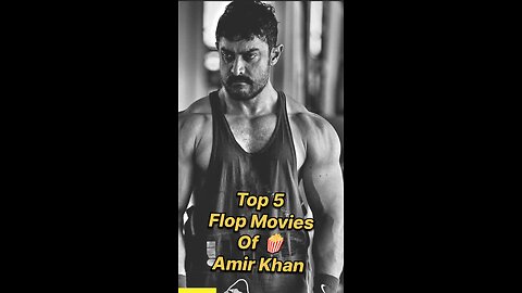 5 Flop Movies of Amir Khan #top5 #movie #shorts
