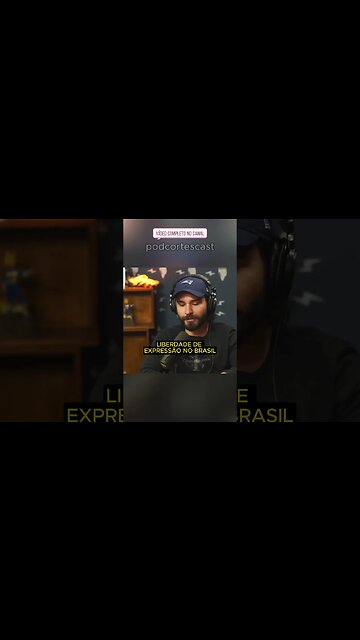 LIBERDADE DE EXPRESSÃO NO BRASIL #shorts #arthurpetry #monark #igor3k #liberdadedeexpressao