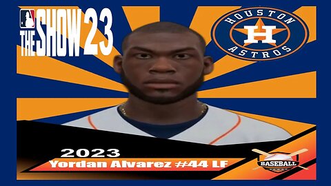 How To Create Yordan Alvarez Mlb The Show 23 | Headshape