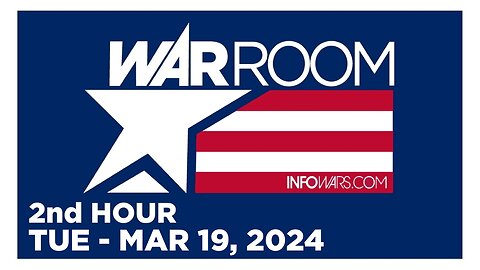 WAR ROOM [2 of 3] Tuesday 3/19/24 • SCOTUS ORAL ARGUMENTS - CENSORSHIP FROM GOV'T & BIG TECH