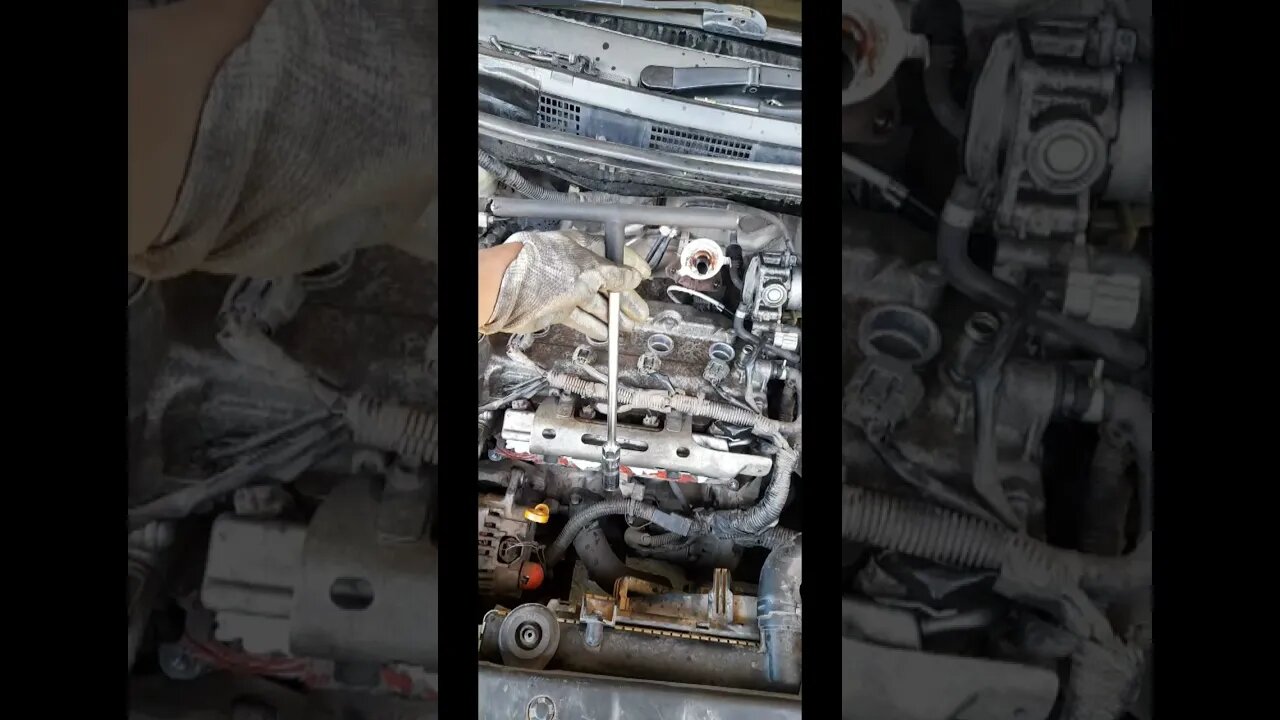 How To Change Ignition Coil & Spark plug in Nissan Tiida