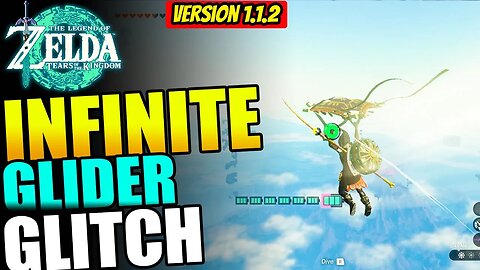 INFINITE Paraglider Glitch in The Legend of Zelda: Tears of the Kingdom